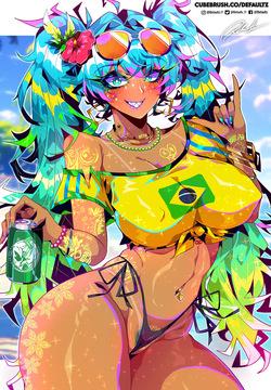 Brazilian Miku Patreon September