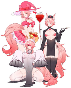 @afflatus_veil AniseTea Twitter Gallery: HSR Jiaoqiu/Hoolay yaoi + Jiaoqiu genderbend