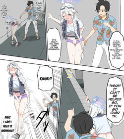 [Keiki-ya-san (Ningen no Saga)] saving peeing! (Blue Archive) [English] page 4