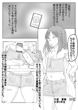 [oumirengo] Joou-sama Kidori no Papiri JD ga Saimin Appli de Seidorei ni Naru Hanashi page 3