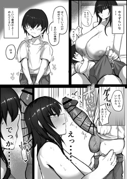 [Aoi Hoshi ni Umareta Dark Angel (Sabajiba Gonhachirou)] Watashi (Cool Bakunyuu Gal) ga Konna Yatsu no Dekachinpo Nanka ni... page 7