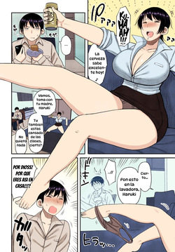 [Nagaikusa] Ore no Haha wa Uchi de wa...｜Mi Madre, en Casa... (COMIC Penguin Club 2023-07) [Spanish] [Hta scan] [Colorized] [Decensored] [Digital] page 2