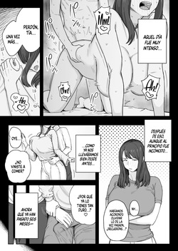 [Natsuzo] Yuuhan no Ato wa Oba-chan to...｜Con mi Tía, Después de la Cena... [Spanish] [Kejotan] [Digital] page 10