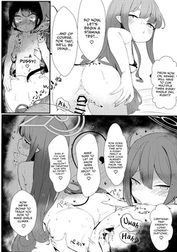 (Sensei no Archive 13) [Heso no Gomaabura (Hekoman)] Shupore! | Let's Choo-Choo! (Blue Archive) [English] [COHQ] page 9