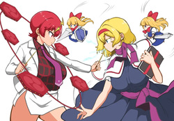 Alice Margatroid and Raiko Horikawa