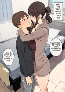 Koushinchou de Keitai na Kanojo to Turn-sei no Sex suru Ohanashi | SEXO POR TURNOS CON MI NOVIA SUPER ALTA
