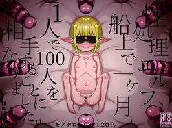 Seishori Elf, Senjou de Ichikagetsu Hitori de 100-nin o Aite suru Koto ni Narimashita.