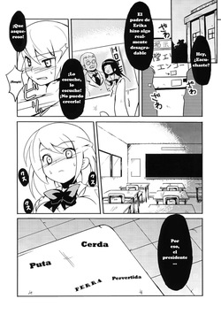 (C76) [Usagizuki (Korita)] Ijimekko vs Zenkou Seito｜La Chica Acosadora vs Todos los Estudiantes [Spanish] [Hs enfermos] page 7