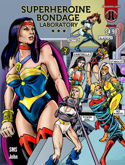 Superheroine bondage Laboratory issue 01