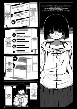 [Seken no Katasumi (Kaeruyama Yoshitaka)] Jimi de Otonashisou ni Miete Doutei wo Taberu no ga Shumi no Warui Onna no Ko Doujin Sakka-chan ni Seiheki wo Dame ni Sareru Douteikuntachi no Hanashi [French] [Lopxi] [Digital] page 10