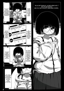 [Seken no Katasumi (Kaeruyama Yoshitaka)] Jimi de Otonashisou ni Miete Doutei wo Taberu no ga Shumi no Warui Onna no Ko Doujin Sakka-chan ni Seiheki wo Dame ni Sareru Douteikuntachi no Hanashi [French] [Lopxi] [Digital] page 4