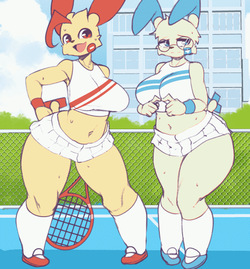 Minun and Plusle Animation