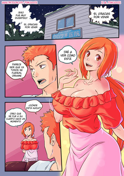 [PinkGoose] Orihime X Ichigo Comic (Bleach) (Spanish) [kalock &amp; ToonX] page 2