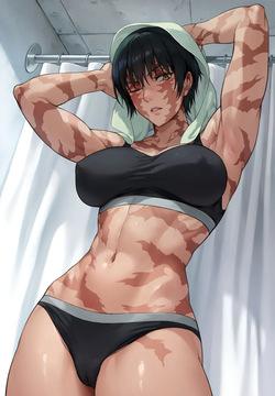 真希肉体美
