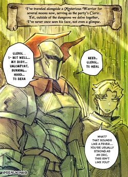 The Cleric and The Horned Warrior