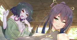 Joryuu Onmyoji no Akaname Taiji   | 여류 음양사의 아카나메 퇴치 【단편CG집】