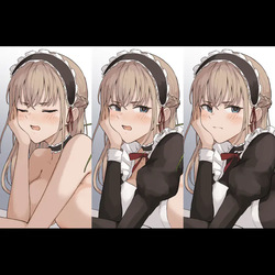 Monku o Ii Nakara mo Shumi ni Tsukiattekureru Maid-san