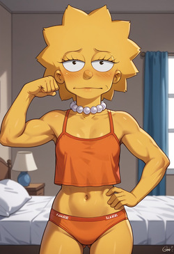 Clobber Girl [AI Generated] page 1