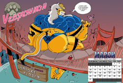 [Manthomex] Demolition Queens 2019 Calendar page 4