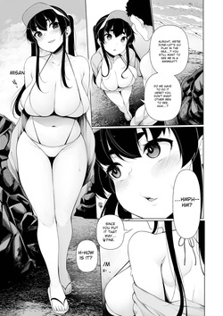 [Sakamata Nerimono] Ichinen Kanojo 4 | My Honeymoon Honey Ch. 4 [English] [Digital] page 9