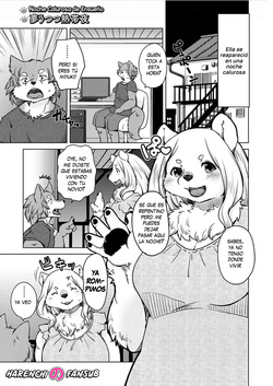 [Setouchi Kurage] Yumeutsutsu Nettaiya | Noche Calurosa de Ensueño (Juujin Apart Tokoharusou e Youkoso!) [Spanish] [Decensored][Harenchi no Fansub] page 1