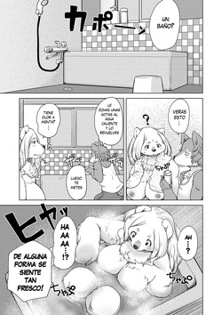 [Setouchi Kurage] Yumeutsutsu Nettaiya | Noche Calurosa de Ensueño (Juujin Apart Tokoharusou e Youkoso!) [Spanish] [Decensored][Harenchi no Fansub] page 7