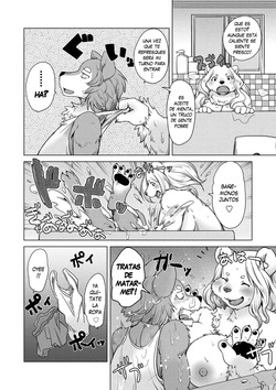 [Setouchi Kurage] Yumeutsutsu Nettaiya | Noche Calurosa de Ensueño (Juujin Apart Tokoharusou e Youkoso!) [Spanish] [Decensored][Harenchi no Fansub] page 8