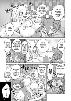 [Setouchi Kurage] Yumeutsutsu Nettaiya | Noche Calurosa de Ensueño (Juujin Apart Tokoharusou e Youkoso!) [Spanish] [Decensored][Harenchi no Fansub] page 9