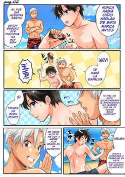 [Amuai Okashi Seisakusho (Tsukumaru)] TS Gal-ka de Sex Beach! [Spanish] [TF SCANS] page 3