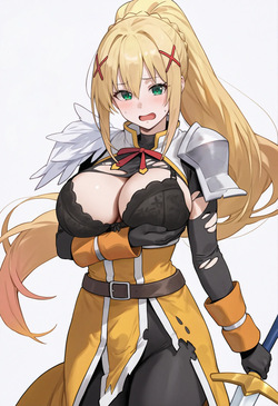 [Kawaii Xgirl] Aqua x Darkness [AI Generated] page 8