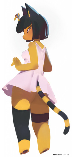 [Smewed] Ankha &amp; Isabelle (Animal Crossing) page 1