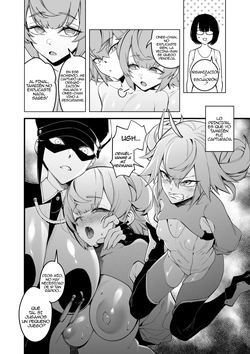 [F.W.ZHolic (FAN)] Otonari no Futago wa Yami Soshiki ni Nikutai Kaizou Sareta Moto Seigi Sentai Member Deshita｜Las Gemelas de al Lado Eran Exmiembros de un Escuadrón de Justicia que Fueron Modificados Físicamente por Una Organización Oscura {Spanish} {EbisuTraslade - Winder} {Digital} page 10