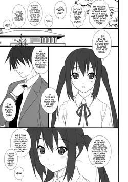 (C76) [Heaven's Gate (Andou Tomoya)] Neko Biyori -Nakano Azusa- ー Catty With a Chance of Love -Nakano Azusa- (K-ON!) [English] [head empty] page 4