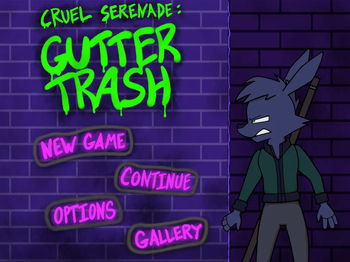 [Bitshiftgames] Cruel Serenade : Gutter Trash cover