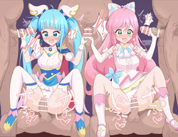 [水嶋イロハス] キュアスカイ＆キュアプリズム敗北 (ひろがるスカイ!プリキュア) page 2