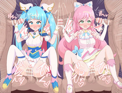 [水嶋イロハス] キュアスカイ＆キュアプリズム敗北 (ひろがるスカイ!プリキュア) page 4