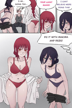 [TheBlueDin00] Makima x Quanxi x Reze (Chainsaw Man) page 8