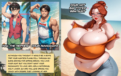 Spring Break With Auntie [AI Generated] page 4