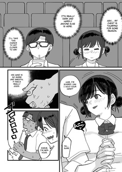 [Ebigani] Akogare no Senpai to Tanoshii Eigakan Date no hazu ga... Shiranai Oji-san tachi ni Mawasareru [English] [Gagak_Ireng] (incomplete) page 10