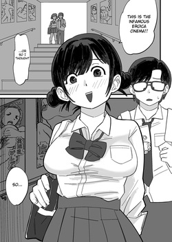 [Ebigani] Akogare no Senpai to Tanoshii Eigakan Date no hazu ga... Shiranai Oji-san tachi ni Mawasareru [English] [Gagak_Ireng] (incomplete) page 2