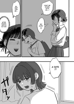 [Ebigani] Akogare no Senpai to Tanoshii Eigakan Date no hazu ga... Shiranai Oji-san tachi ni Mawasareru [English] [Gagak_Ireng] (incomplete) page 5