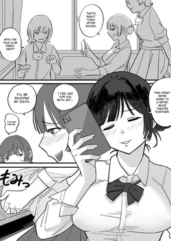 [Ebigani] Akogare no Senpai to Tanoshii Eigakan Date no hazu ga... Shiranai Oji-san tachi ni Mawasareru [English] [Gagak_Ireng] (incomplete) page 6