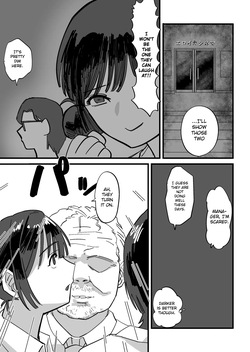 [Ebigani] Akogare no Senpai to Tanoshii Eigakan Date no hazu ga... Shiranai Oji-san tachi ni Mawasareru [English] [Gagak_Ireng] (incomplete) page 8