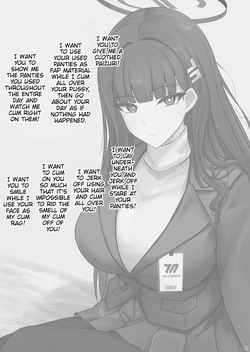 [Hakuginmokusei (Poshi)] Rio ni Suki nadake | As Much As You Like, Rio (Blue Archive) [English] [Digital] [Thighs] page 3