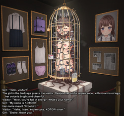 [Tsunakama] Thorn Princess in a Birdcage (story + artwork) page 2