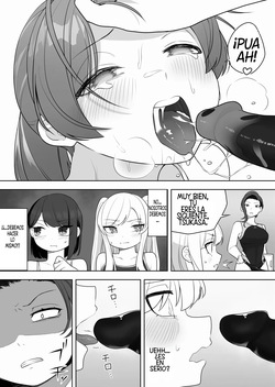 [Amuai Okashi Seisakusho (Ochita Ato Daisuki Samurai, Ahoge Kinoko)] Kyousei Gimukyouiku! TS Ecchi na Onnanoko Kunrenkou! [Spanish] [TF Scans] page 8
