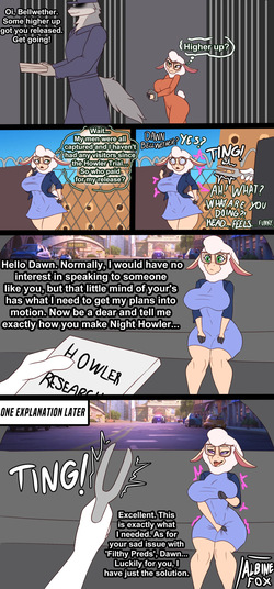 Zootopia: The case of the White Noise [albinefox] page 5