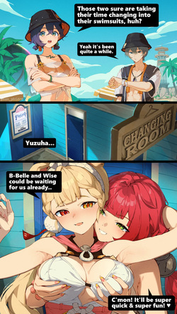 [SanPhidro / San P.dro] Alice &amp; Yuzuha 1 (Zenless Zone Zero) [Telegram_COHQTG] page 1