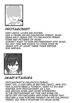 [Aoi Hoshi ni Umareta Dark Angel (Sabajiba Gonhachirou)] Mukashi Otoko da to Omotteta J-Cup Osananajimi to H suru Hon | Sex With My J-cup Bust Friend Who I Used To Think Was A Guy [English] [Darg777 Translations] page 2