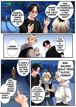 [Amuai Okashi Seisakusho (Kaiware Daikon, Tsukumaru)] Mukui wa TS Shinbatsu! Furyou Shounen-tachi no Matsuro [Spanish] [TF Scans] page 4